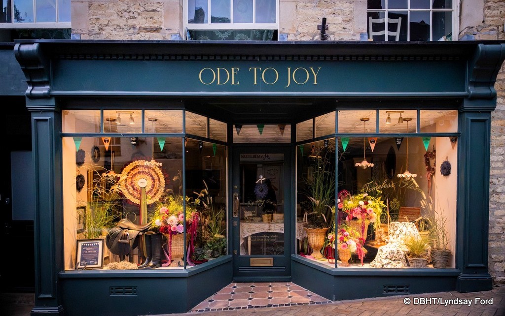 Ode To Joy florist in Stamford runner-up of Defender Burghley Horse Trials’ 2026 Best Dressed Window Competition | An Eventful Life