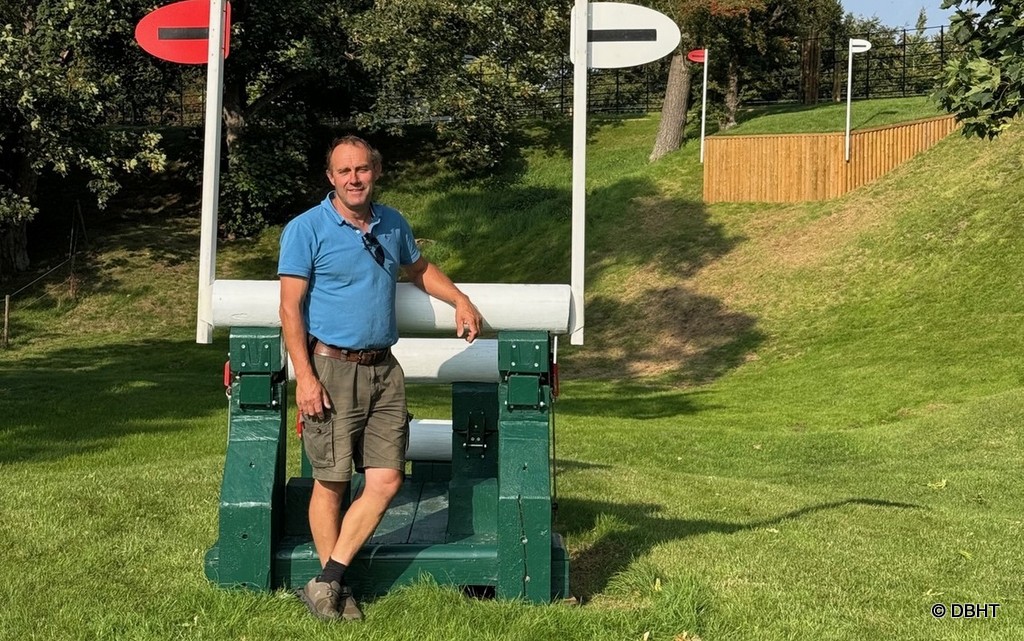 Adrian Ditcham, cross country course designer at Burghley Horse Trials in Stamford | An Eventful Life