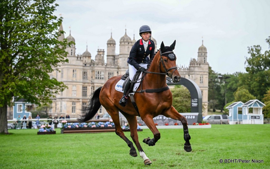 Ros Canter rides Kilcorig Gotcha Talkin to win 4 Year Old Championship, Dubarry Burghley Young Event Horse at Defender Burghley Horse Trials, Friday 4th September 2026 | An Eventful Life