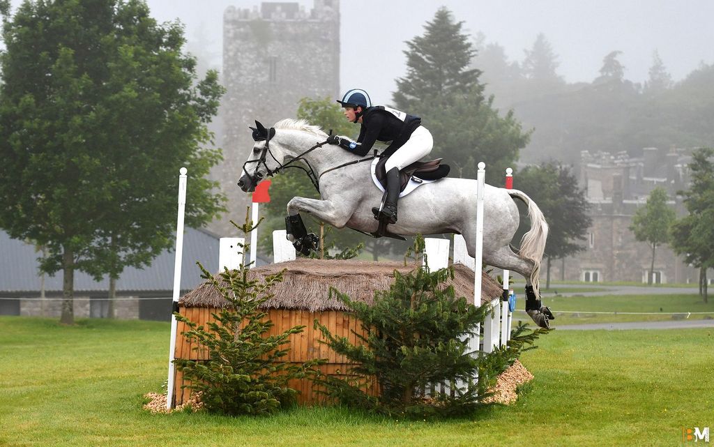 Cosby Green (USA) rides Highly Suspicious in the CCI4*-L eventing at 2024 Millstreet International Horse Trials, Ireland | An Eventful Life