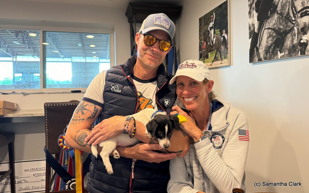 Liz Halliday at home in Lexington with her partner Mark Williams before the accident | An Eventful Life