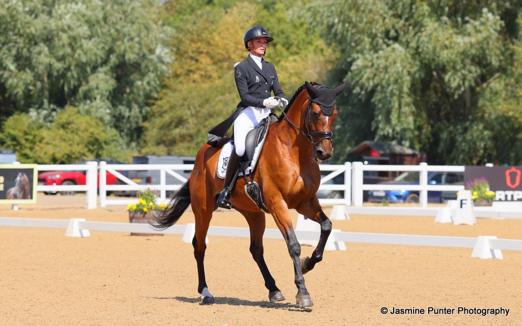 Emily King rides Valmy Biats during dressage for the CCI4*-S British Eventing Open Championship at Hartpury International Horse Trials, 13th - 16th August 2026 | An Eventful Life