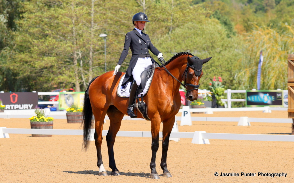 Emily King rides Valmy Biats during dressage for the CCI4*-S eventing at Hartpury International Horse Trials inc. British Eventing Championships (13th – 16th August 2026) | An Eventful Life