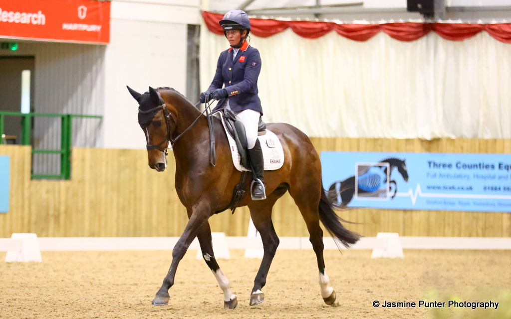 Henry Dove and Godsend Du Givre during dressage for the Novice Championship at Hartpury International Horse Trials inc. British Eventing Championships (13th – 16th August 2026) | An Eventful Life