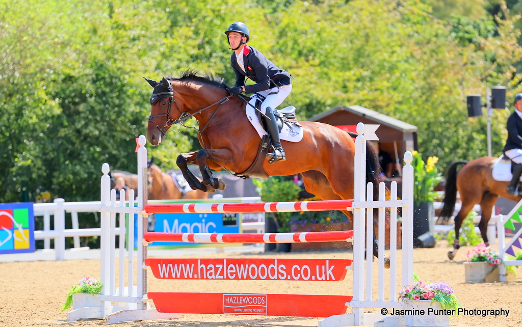 Tom Jackson rides My Star Turn during show jumpumping for the Intermediate Championship eventing at Hartpury International Horse Trials inc. British Eventing Championships (13th – 16th August 2026) | An Eventful Life