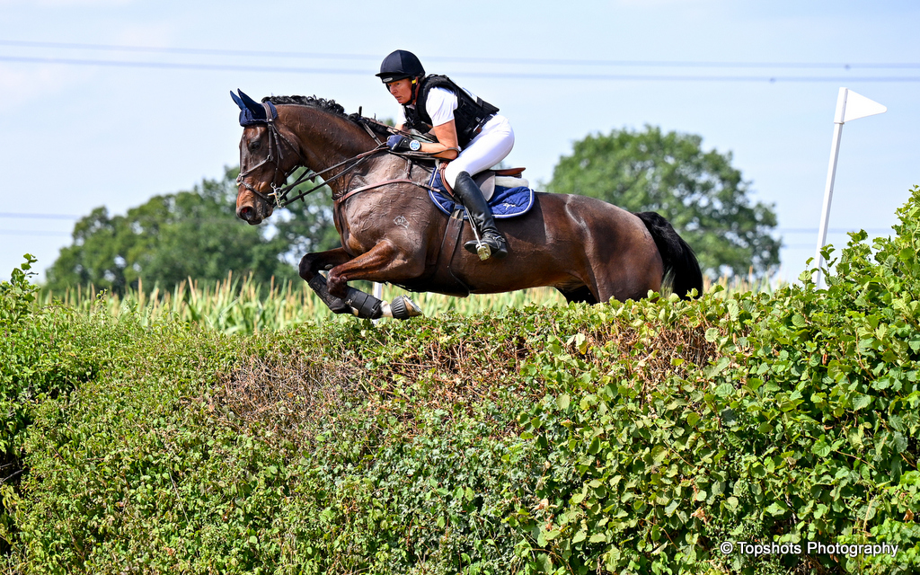 Christine Bates rides Bloomfield Findon on cross country for the Open Intermediate eventing at Dauntsey Park Horse Trials (1st – 3rd August 2026) | An Eventful Life