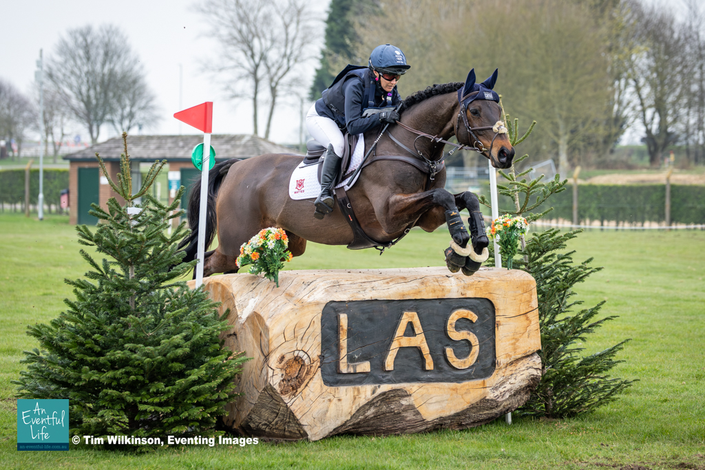Laura Collett rides Count Onyx on cross country for the Open Intermediate eventing at Lincolnshire Horse Trials 2026 | An Eventful Life
