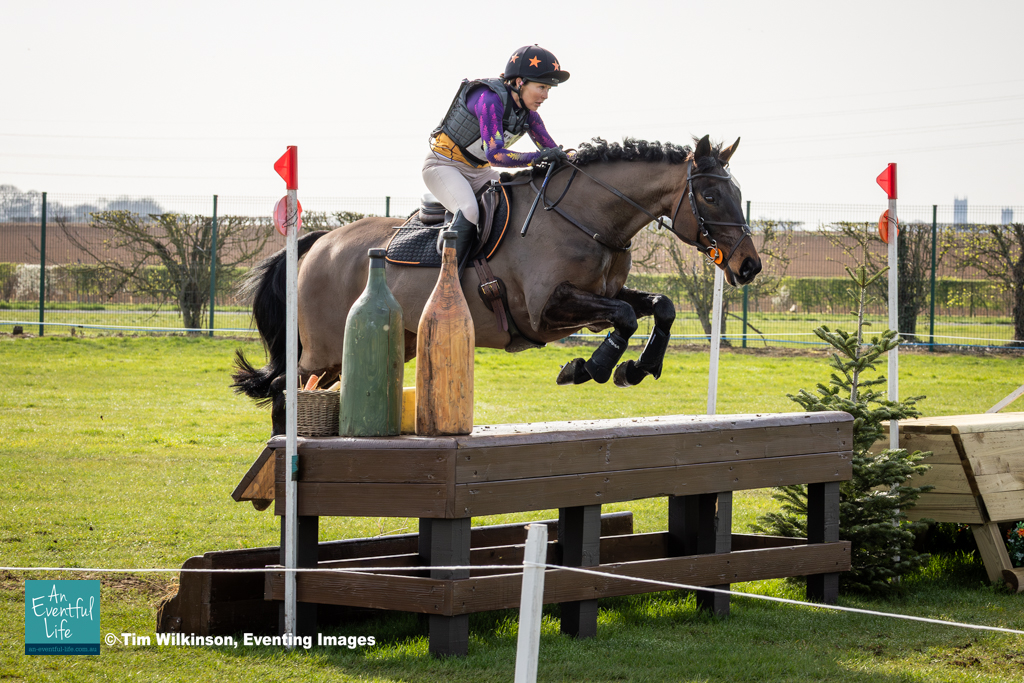 Melinda Darling rides Tiger Mail on cross country at Lincolnshire Horse Trials, Saturday 21st March to win the BE100 Open eventing class | An Eventful Life