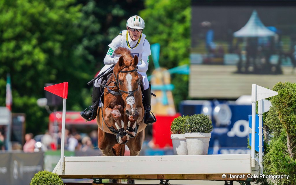 Andrew Hoy rides Vassily De Lassos during cross country for the CCI4*-S at Luhmuhlen Horse Trials, June 2026 | An Eventful Life