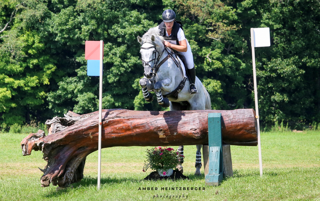 Australian eventing rider Ema Klugman rides Chiraz during cross country in the Advanced eventing at 2026 Millbrook Horse Trials (USA) | An Eventful Life