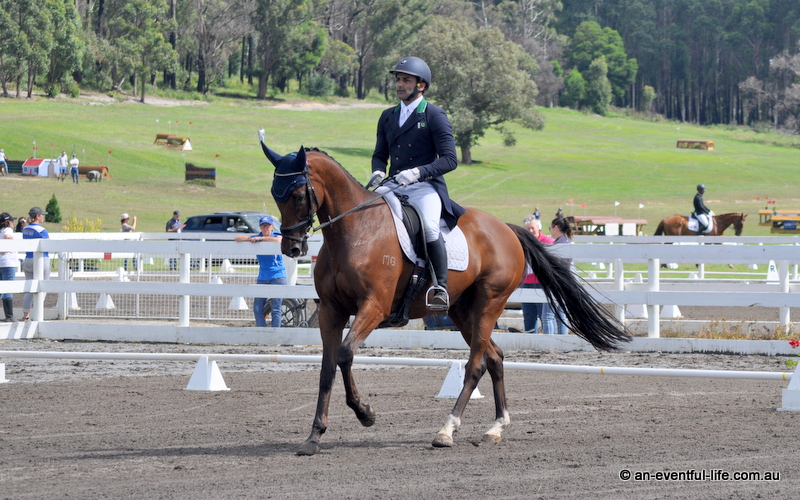 Pakistan's eventing rider Usman Khan competing at Tonimbuk Horse Trials in Australia | An Eventful Life