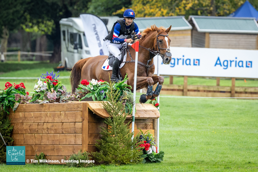 Benjamin MASSIÉ rides Figaro Fonroy on cross country for the CCI4*-L at the 2025 FEI European Eventing Championships at Blenheim Palace | An Eventful Life