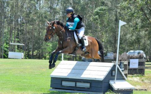 Skye McCullough rides Rocky Rockstar in the CCI2*-S eventing cross country at Equestriad Eventing at Camden, November 2024 | An Eventful Life