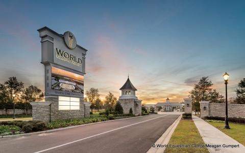 World Equestrian Centre Ocala, FL., USA Entrance | Equestrian Travel | An Eventful Life