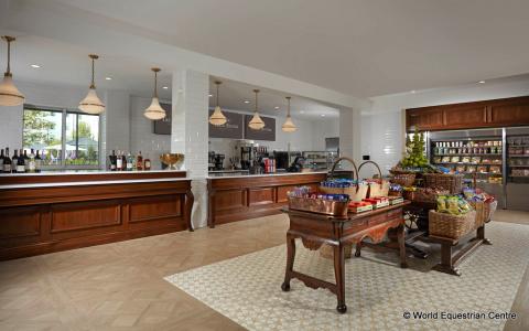 World Equestrian Centre Ocala, FL., USA | The Riding Academy Hotel 'Tack Room' Cafe | An Eventful Life