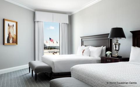 World Equestrian Centre Ocala, FL., USA | The Equestrian Hotel Guest Bedroom | An Eventful Life
