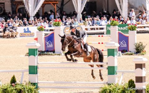 Tim Price rides Happy Boy in the CCI5* eventing showjumping at Defender Kentucky Three Day Event 2025 | An Eventful Life