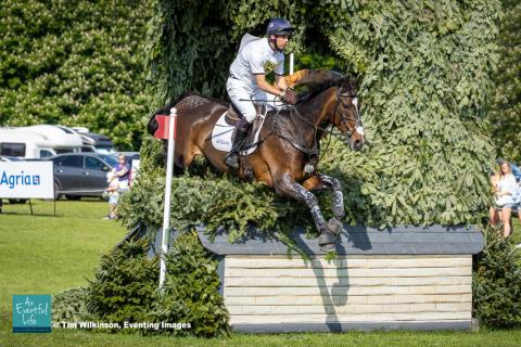 Harry Meade rides Crystal Cavalier during the cross country for the CCI5* eventing at MARS Badminton Horse Trials 2025 | An Eventful Life