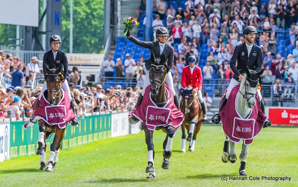 Team New Zealand in the presentations for the CCIO4*-S eventing at World Equestrian Festival CHIO Aachen 2025 | An Eventful Life