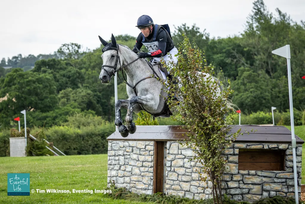 Oliver Townend rides Cooley Rosalent during the cross country of the CCI4* eventing at Burgham International Horse Trials 2025 | An Eventful Life