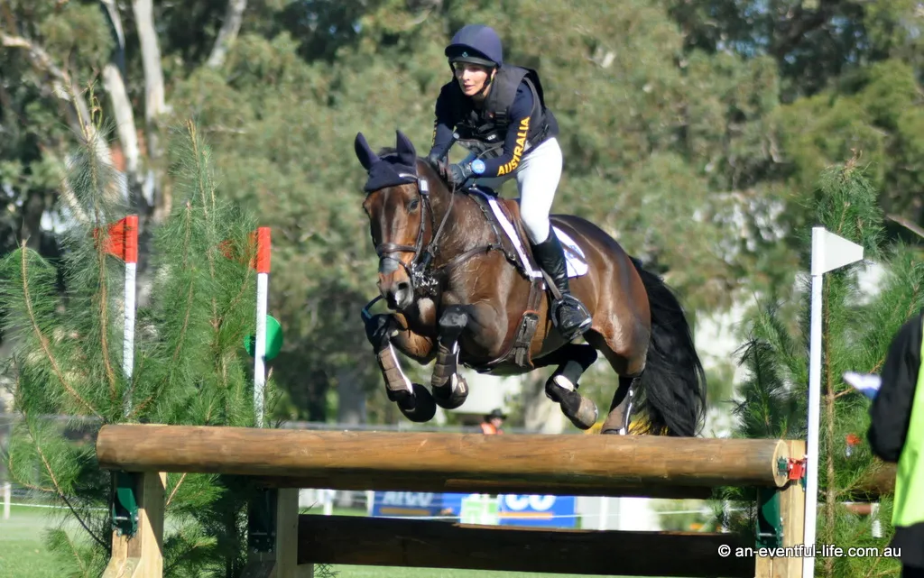 Charlotte Lalak rides Along Comes Lucy in the CCI3* eventing at the Adelaide Equestrian Festival, 15th – 19th April 2026 | An Eventful Life