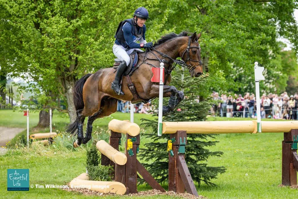 Aaron Millar rides Friendship VDL during cross country for the CCI5* eventing at Badminton Horse Trials 2026 | An Eventful Life