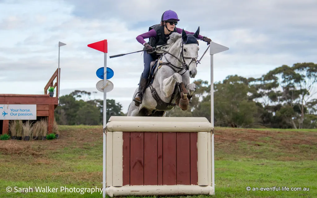 Molly Barry rides Impulsive Ways during cross country in the CCI4*-S eventing at the Melbourne International 3 Day Event June 2026 | An Eventful Life