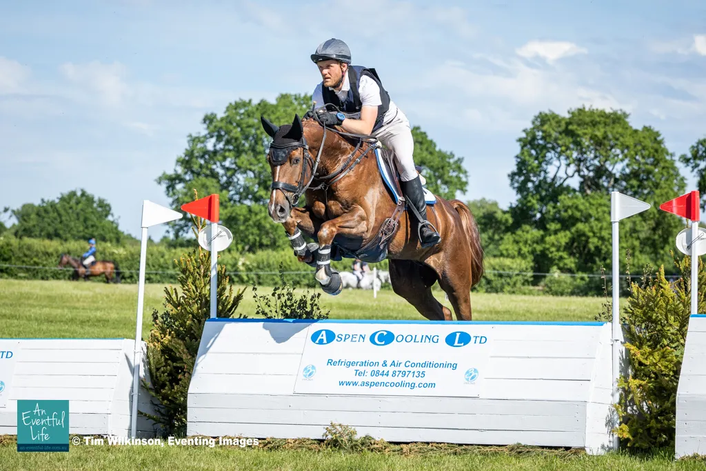 Francois Heyns rides Nice N Easy LS on cross country for the BE90 eventing at Solihull (1) Horse Trials, May 30th & 31st 2026 | An Eventful Life
