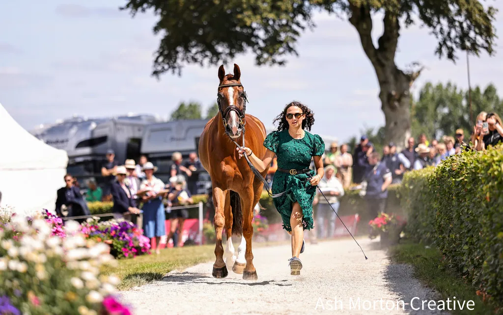Isny O'Donnell (IRE) presents Vital DK Z at the FEI World U25 Eventing Championships at Millstreet International Horse Trials, 22nd – 26th July 2026 | An Eventful Life