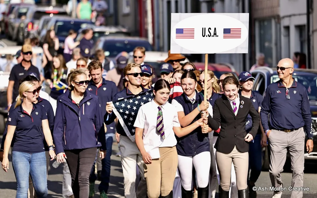 Opening Ceremony at the FEI World U25 Eventing Championships at Millstreet International Horse Trials, 22nd – 26th July 2026 | An Eventful Life
