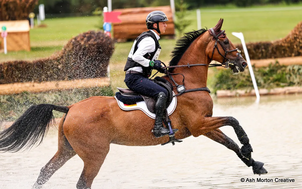 Calvin Bockmann (GER) rides Altair De La Cense at the FEI World U25 Eventing Championships at Millstreet International Horse Trials, 22nd – 26th July 2026 | An Eventful Life