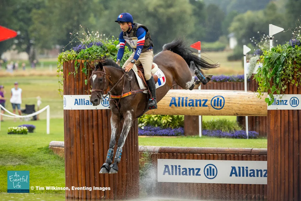 Astier Nicolas (FRA) rides Alertamalib'Or during the cross country at FEI Eventing World Championships Aachen (11 – 16 August 2026) | An Eventful Life
