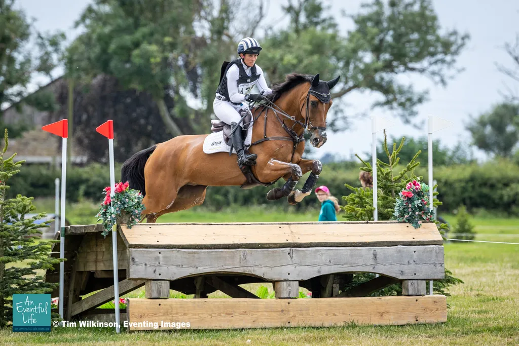 Caroline Powell rides Greenacres Special Touch during cross country for the CCI3* eventing at 2026 Burgham International Horse Trials (30 July-2 August 2026) | An Eventful Life