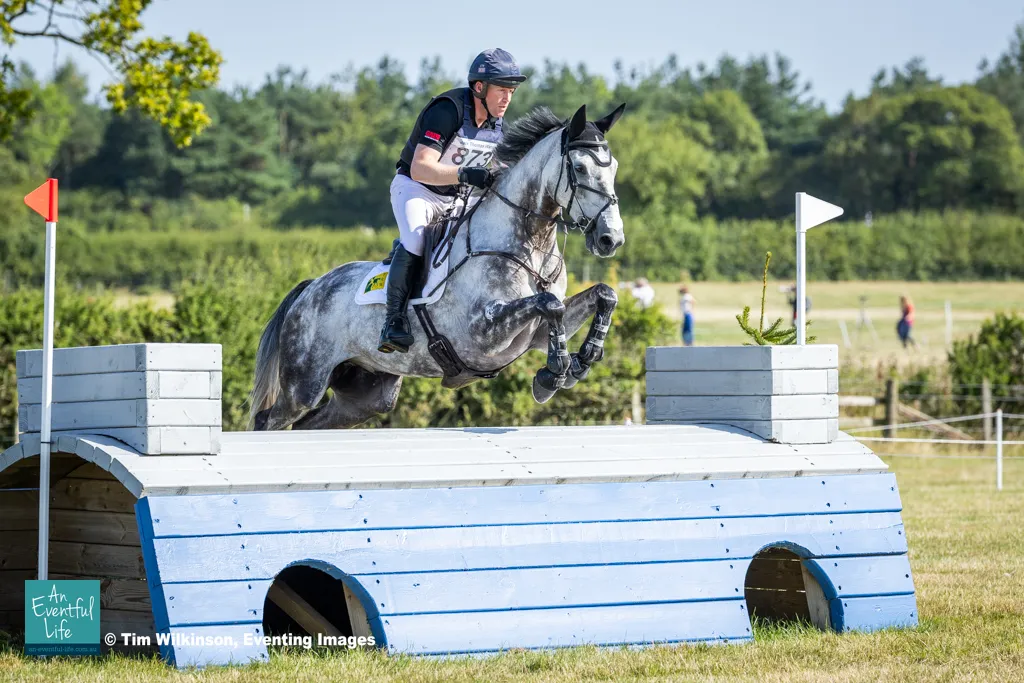 Oliver Townend rides Gem Mist during cross country for the CCI2*-S eventing at 2026 Burgham International Horse Trials (30 July-2 August 2026) | An Eventful Life
