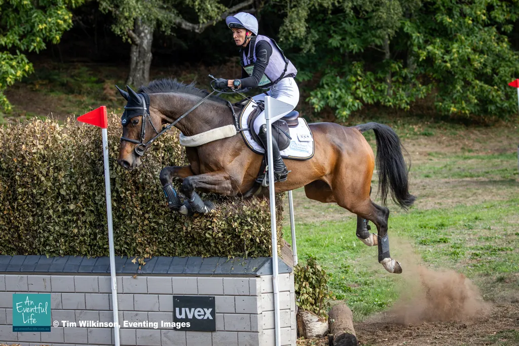 Emily King rides HG Woods during the eventing cross country at Osberton (2) International Horse Trials (1-4 October 2026) | An Eventful Life