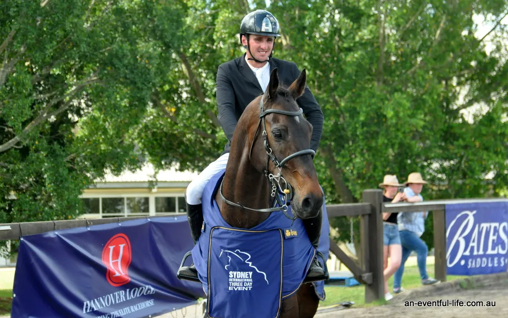 Sam Woods riding SS Eight Count wins the CCI4*-S eventing class at 2025 Sydney International 3 Day Event | An Eventful Life