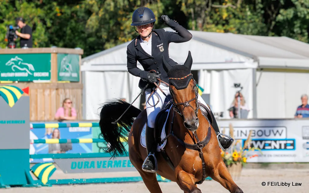 Julia Krajewski (GER) riding Ero de Cantraie takes a record third individual win in the CCIO4*-L eventing competition at Military Boekelo (NED), 1-4 October 2026 | An Eventful Life